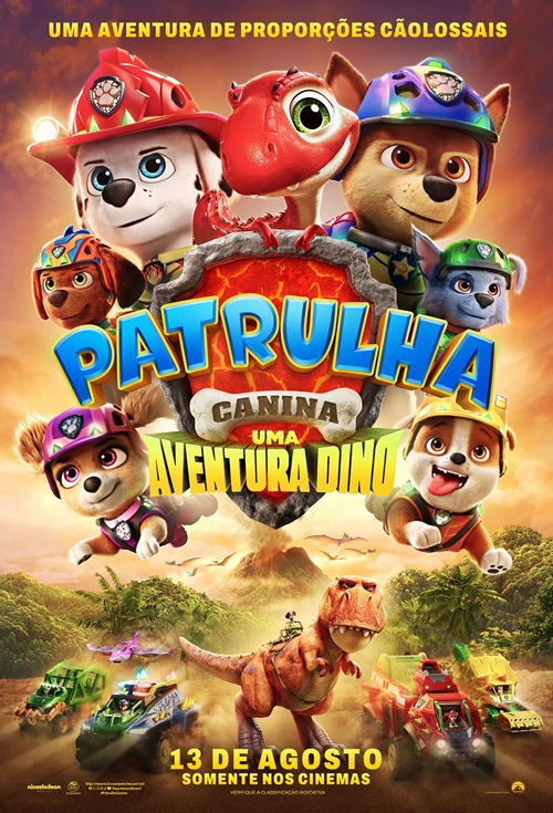 Poster filme Patrulha Canina: Uma Aventura Dino
