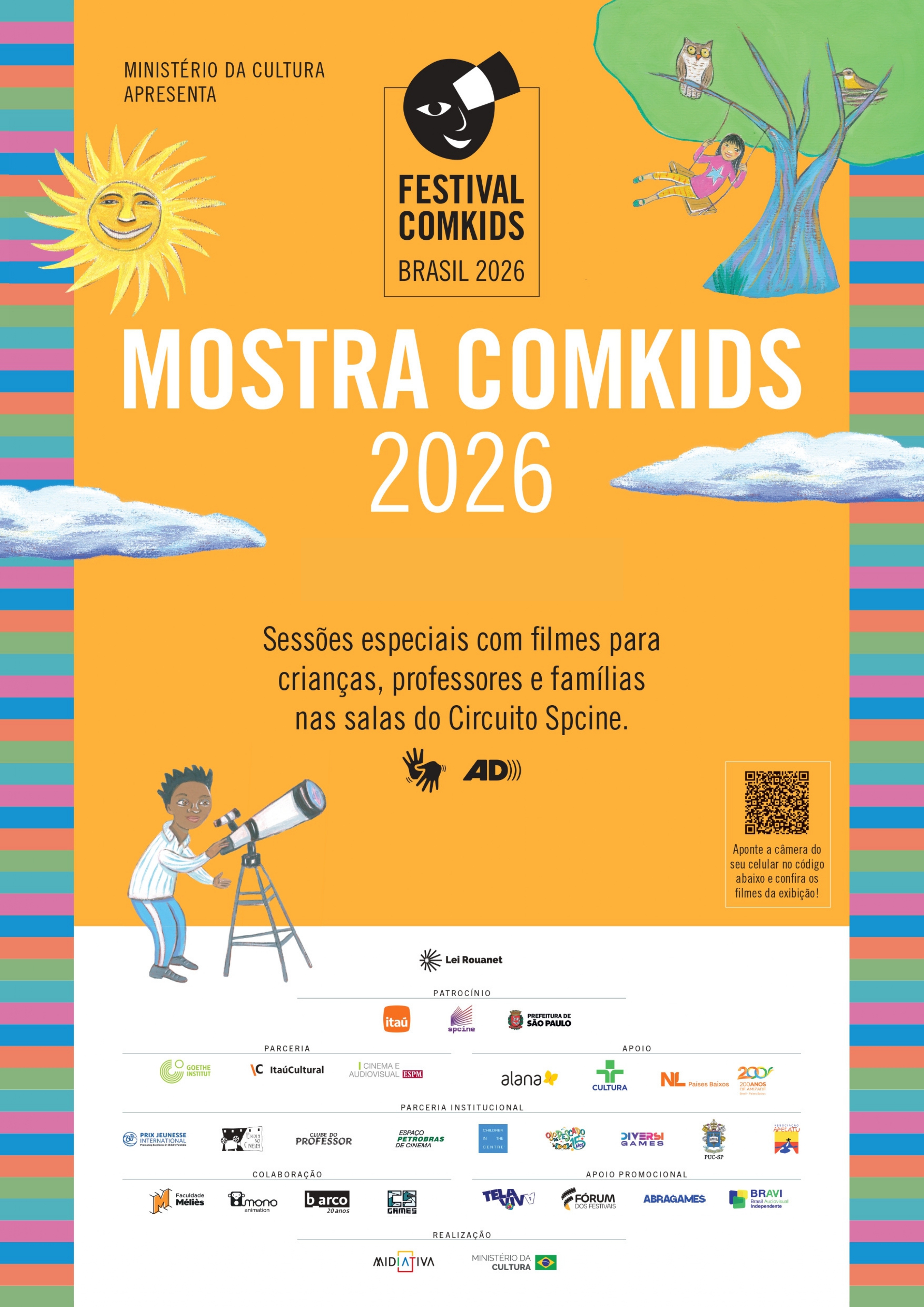 Poster filme FESTIVAL COMKIDS 2026: Mundo das Crianças