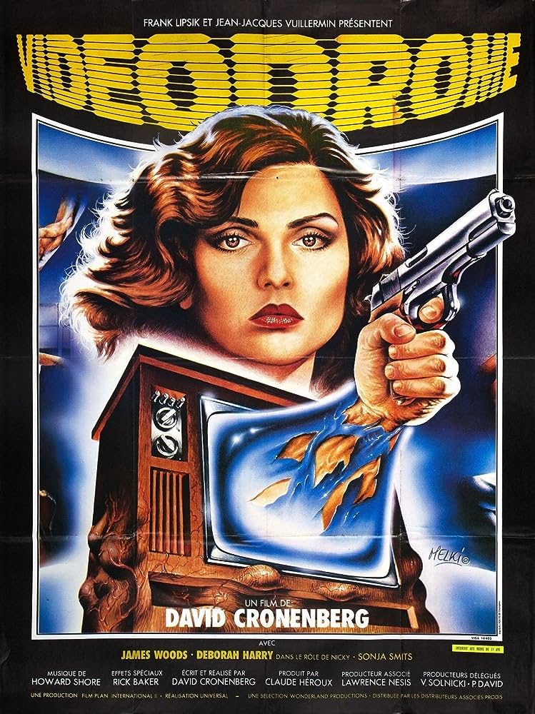Poster filme Videodrome - A Síndrome Do Vídeo
