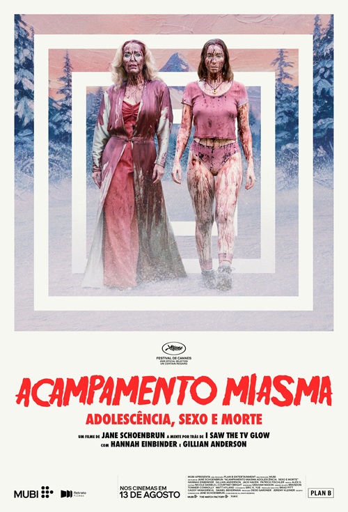 Poster filme Acampamento Miasma: Adolescência, Sexo e Morte